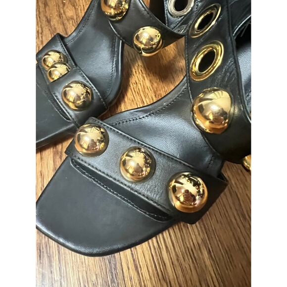 AGL Maila Studded Sandal in Black Size 39 - Picture 9 of 9